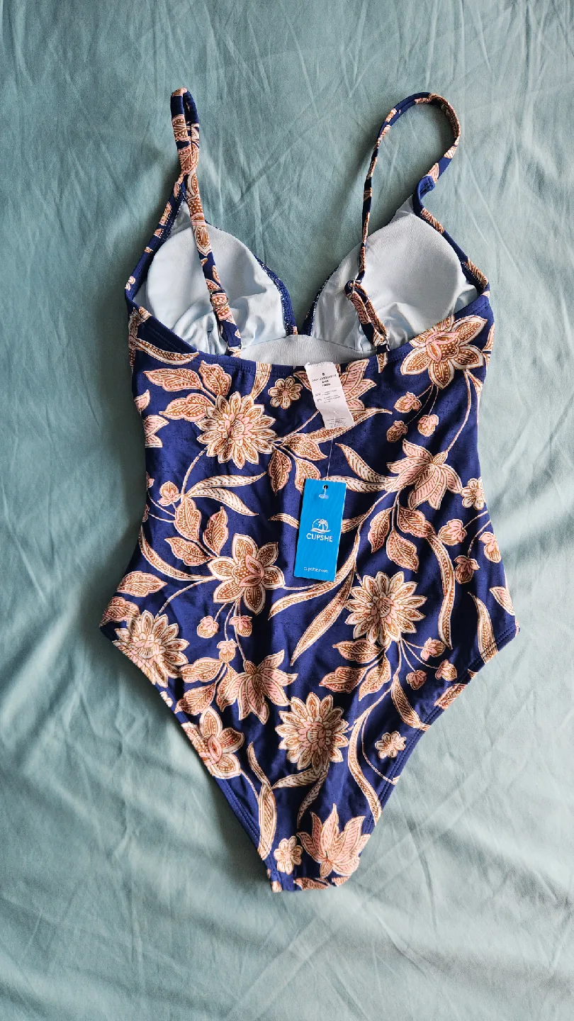 Cupshe printed one-piece bikini image indicator(2)