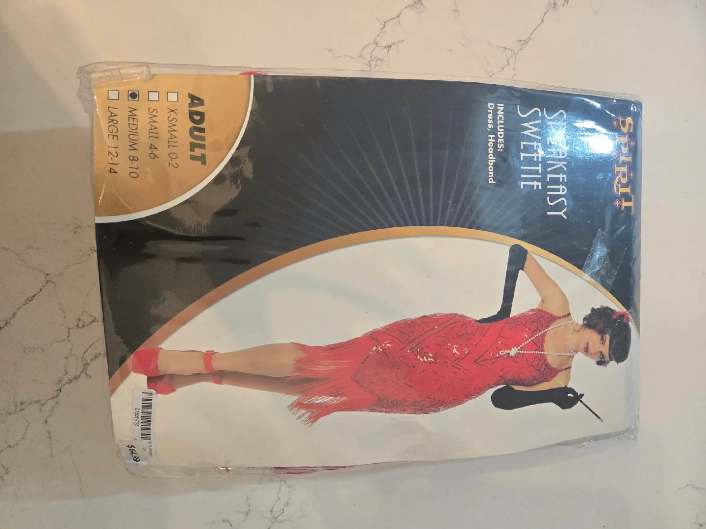 New Spirit Speakeasy Sweetie Costume - Size Medium image indicator(5)