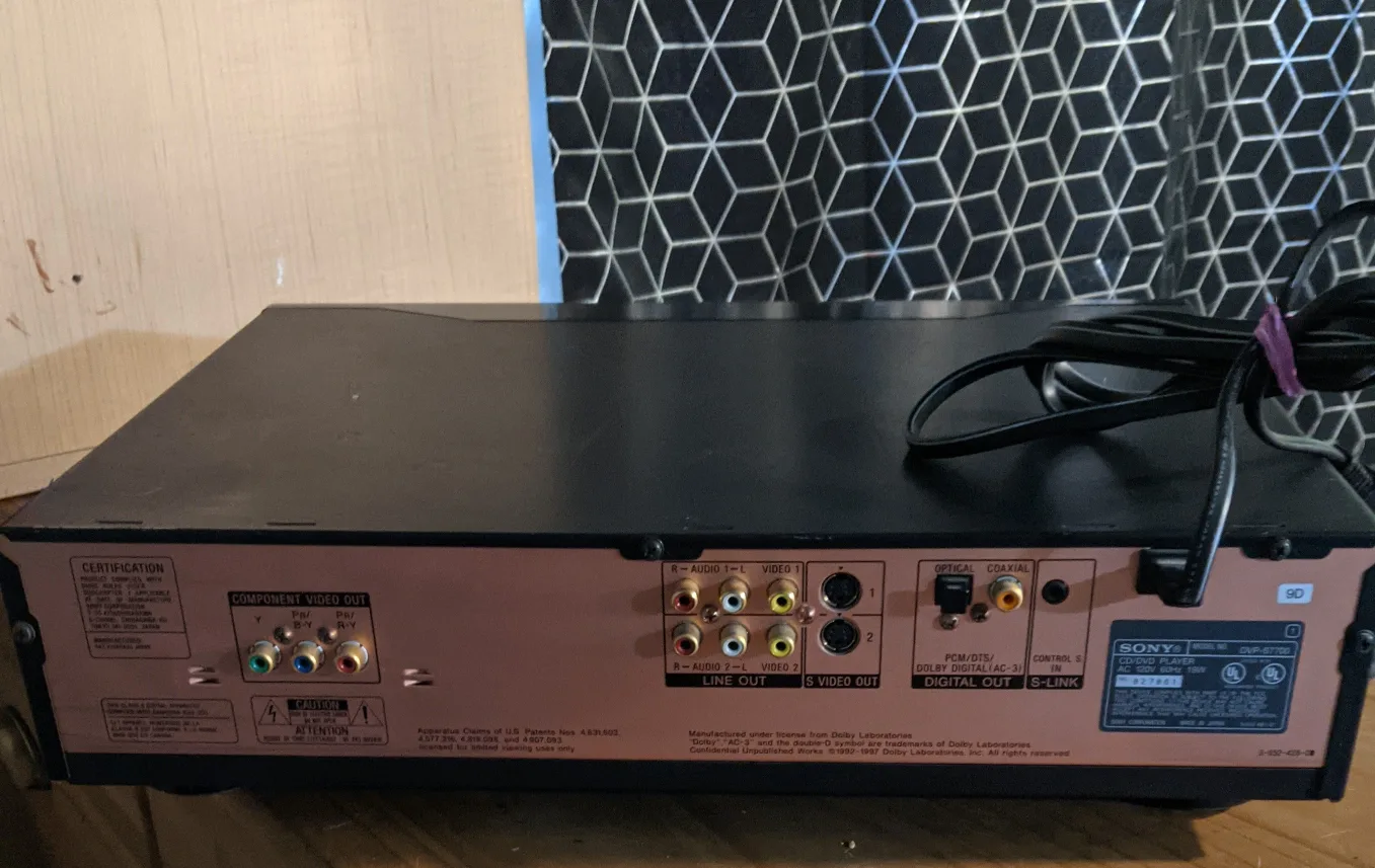 Sony DVD Player DVP-NS775H image indicator(2)