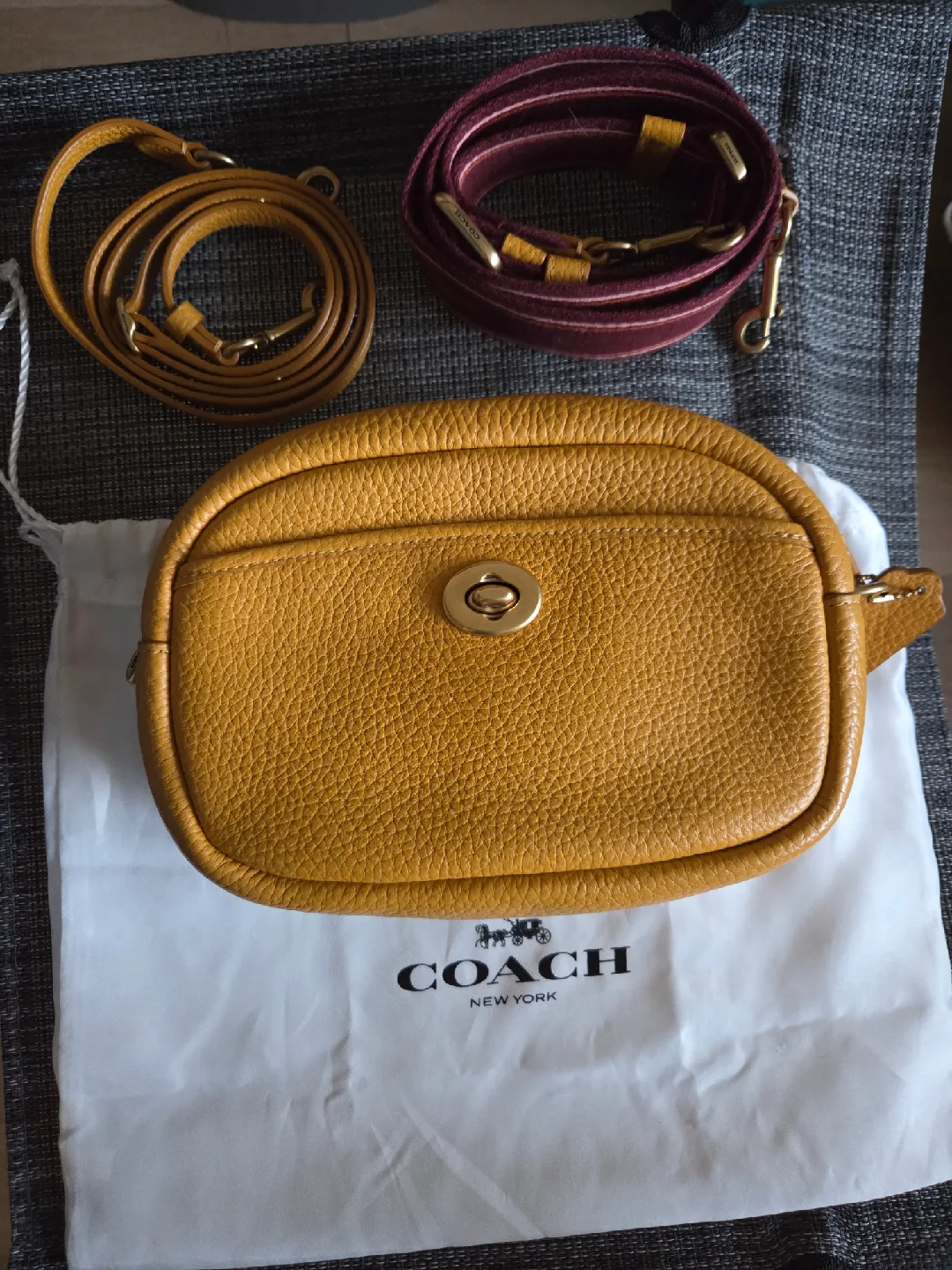 Belt Bag - Mustard Yellow