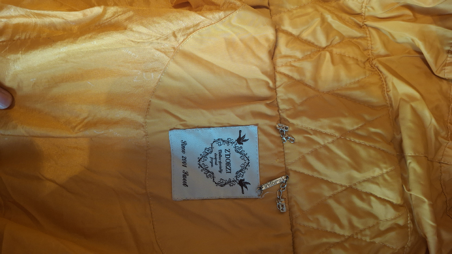 ZDORZI Yellow Puffer Jacket - photo 4
