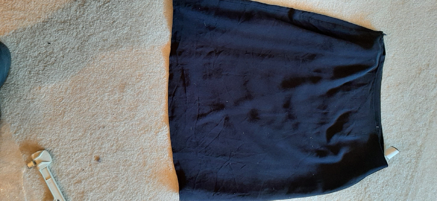 MiXT. Black Silk Skirt - Size 8 - photo 2