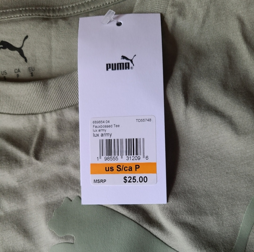 NWT Men's Puma Tee Size S - photo 2