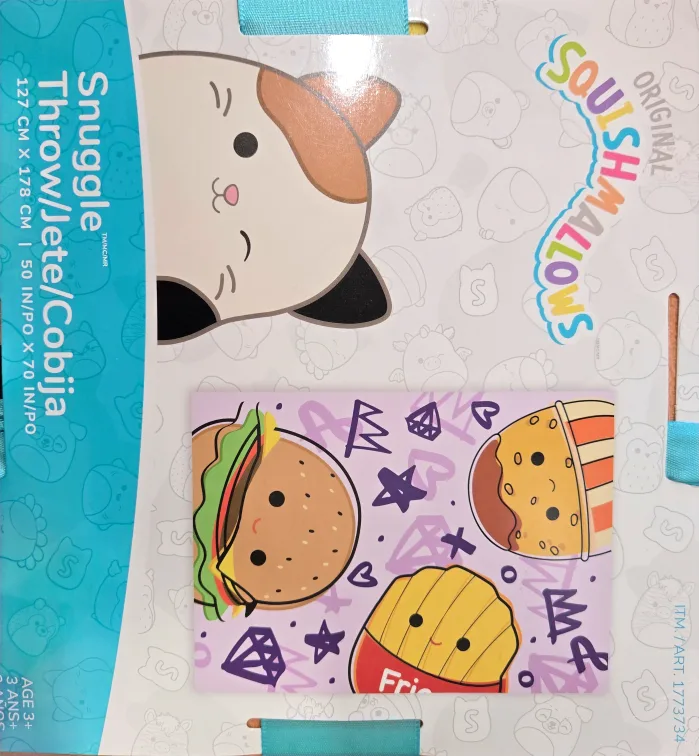 Squishmallows Snuggle Throw Blanket - New! image indicator(4)