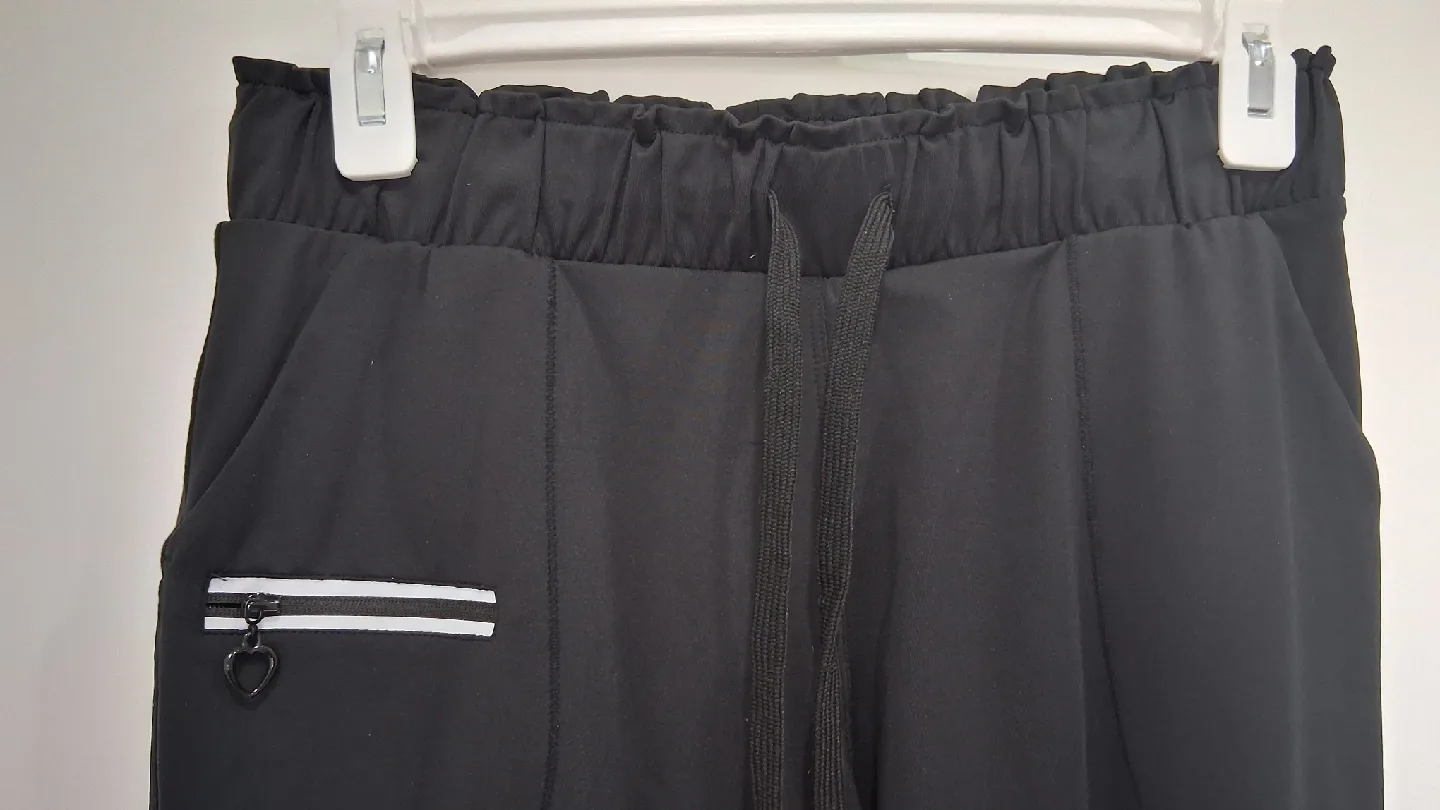 Black Jogger Pants - Size M image indicator(4)