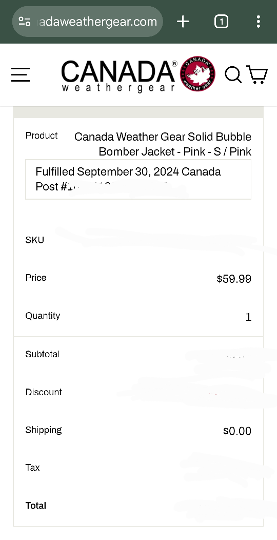 Canada weather gear jacket - photo 4