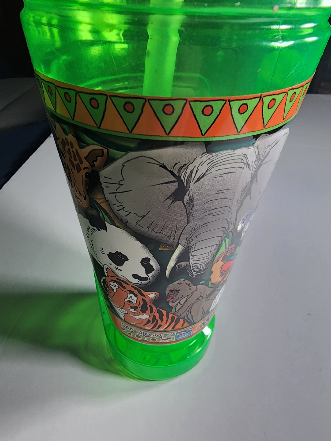 San Diego Zoo Panda Souvenir Cup with Straw - photo 3