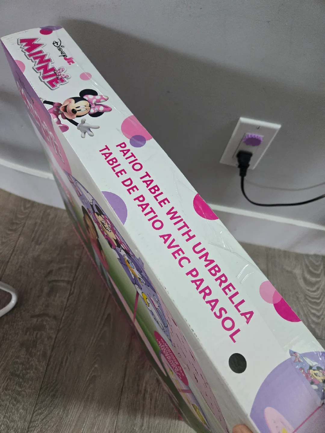 Disney girls pink table chairs set image indicator(8)