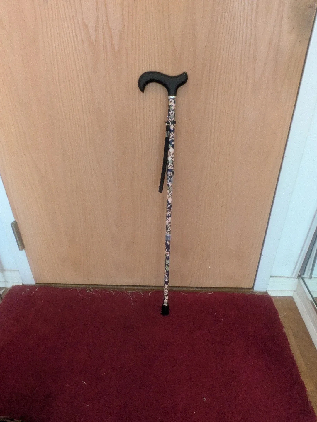Floral Patterned Walking Stick
