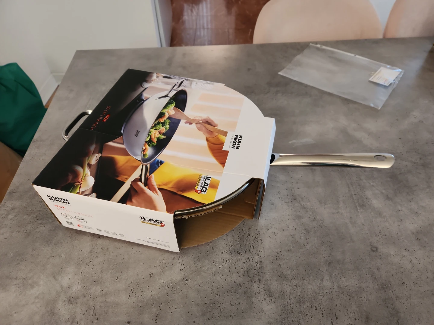 Kuhn Rikon Wok - 30 cm (11.8 inch)  bnib