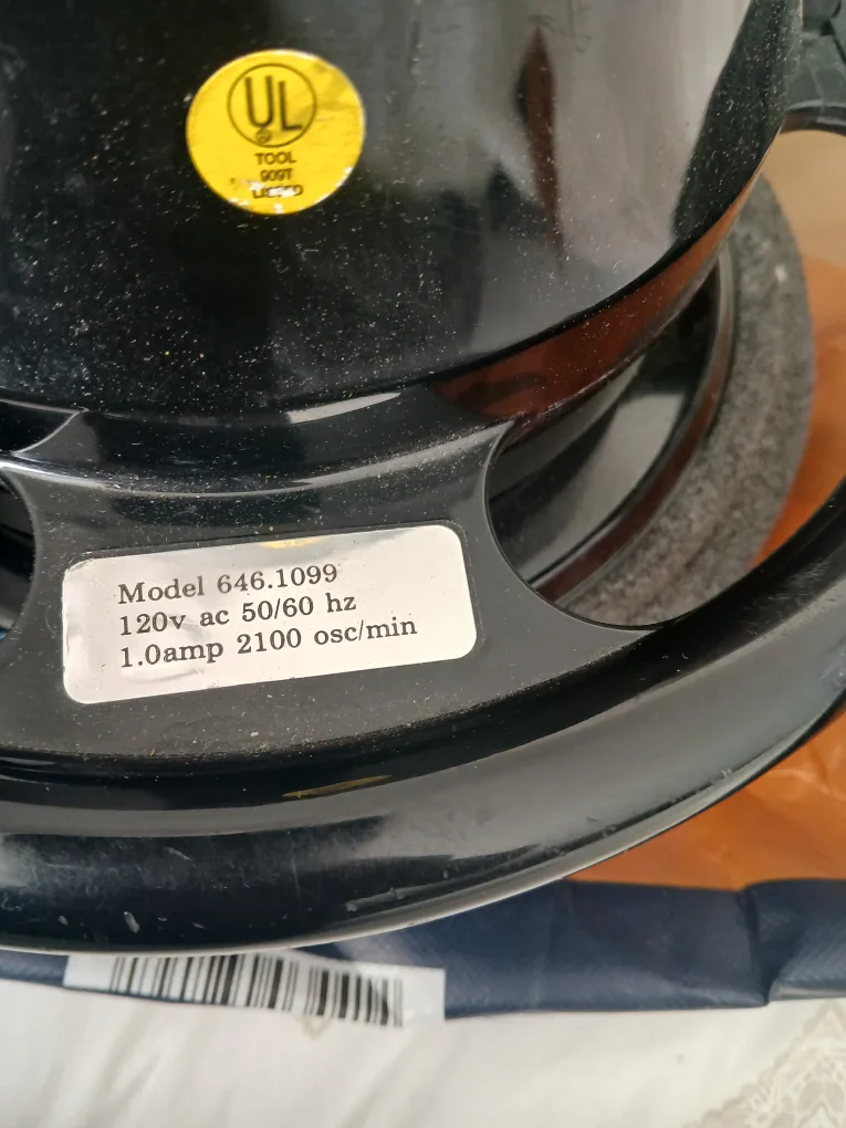 Sears Craftsman Buffer/Polisher Model 646.1099 image indicator(2)