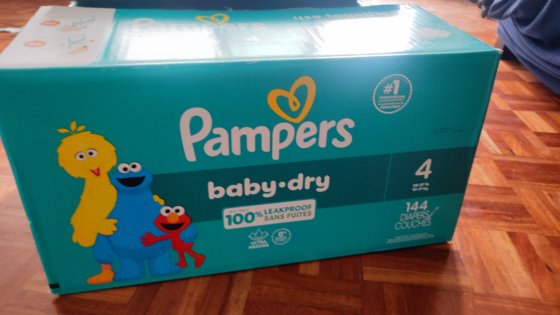 Pampers Baby-Dry Size 4 and Size 5