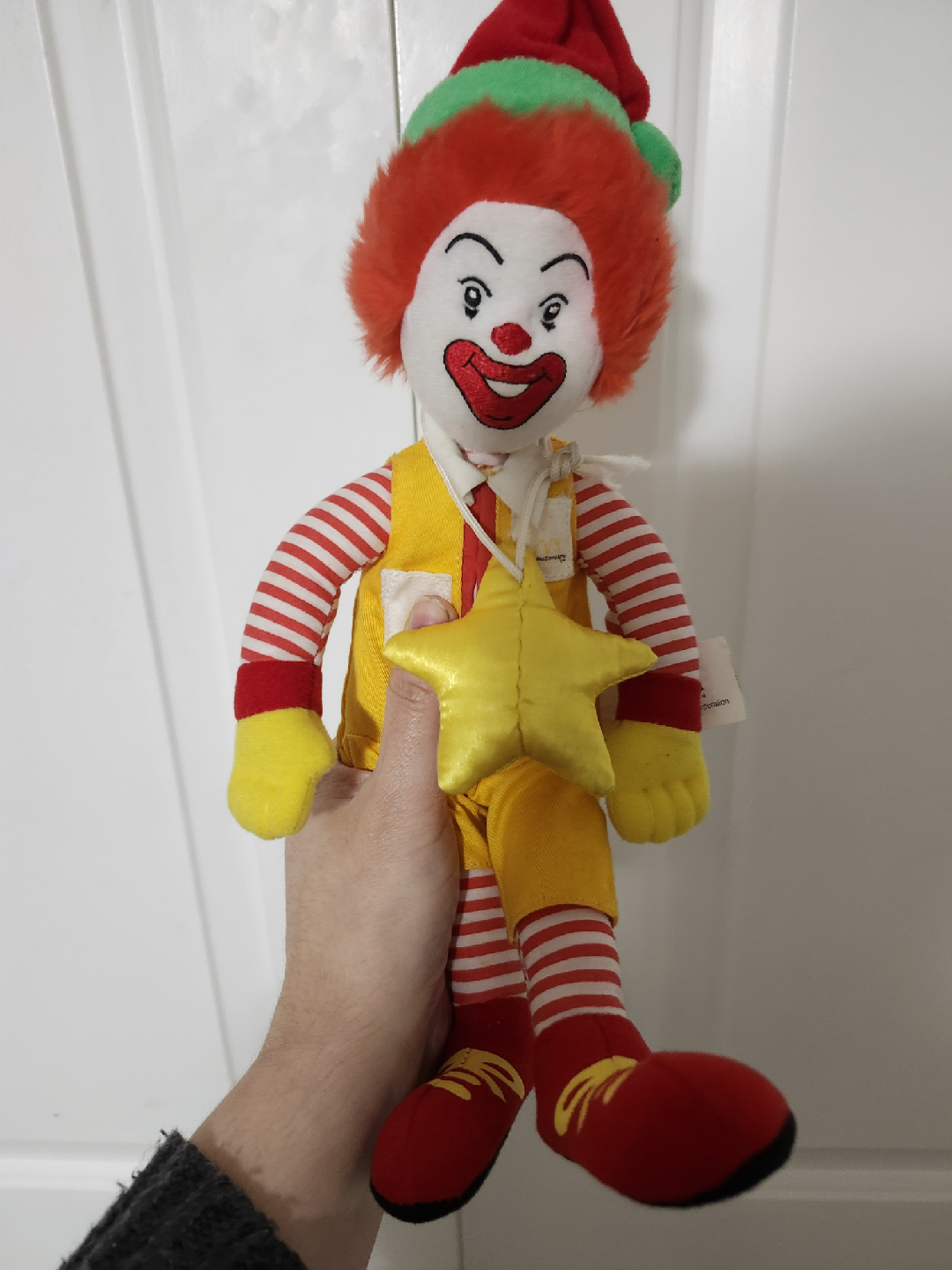 $10 McDonald's 1999 Ronald 10" - photo 2