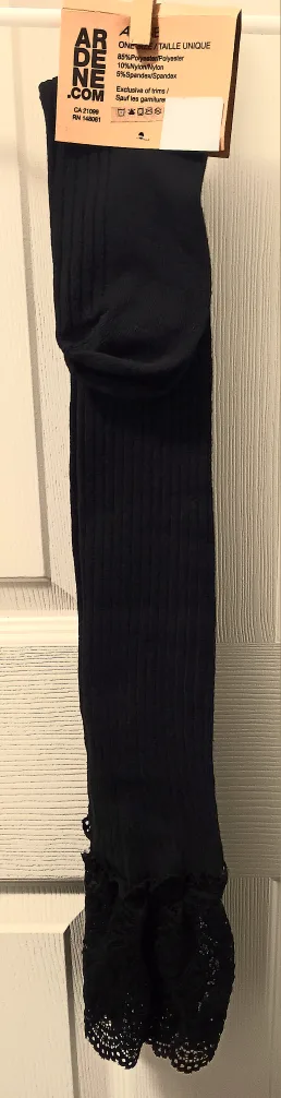 🧦Black Over the Knee Socks - Brand New🧦 image indicator(4)