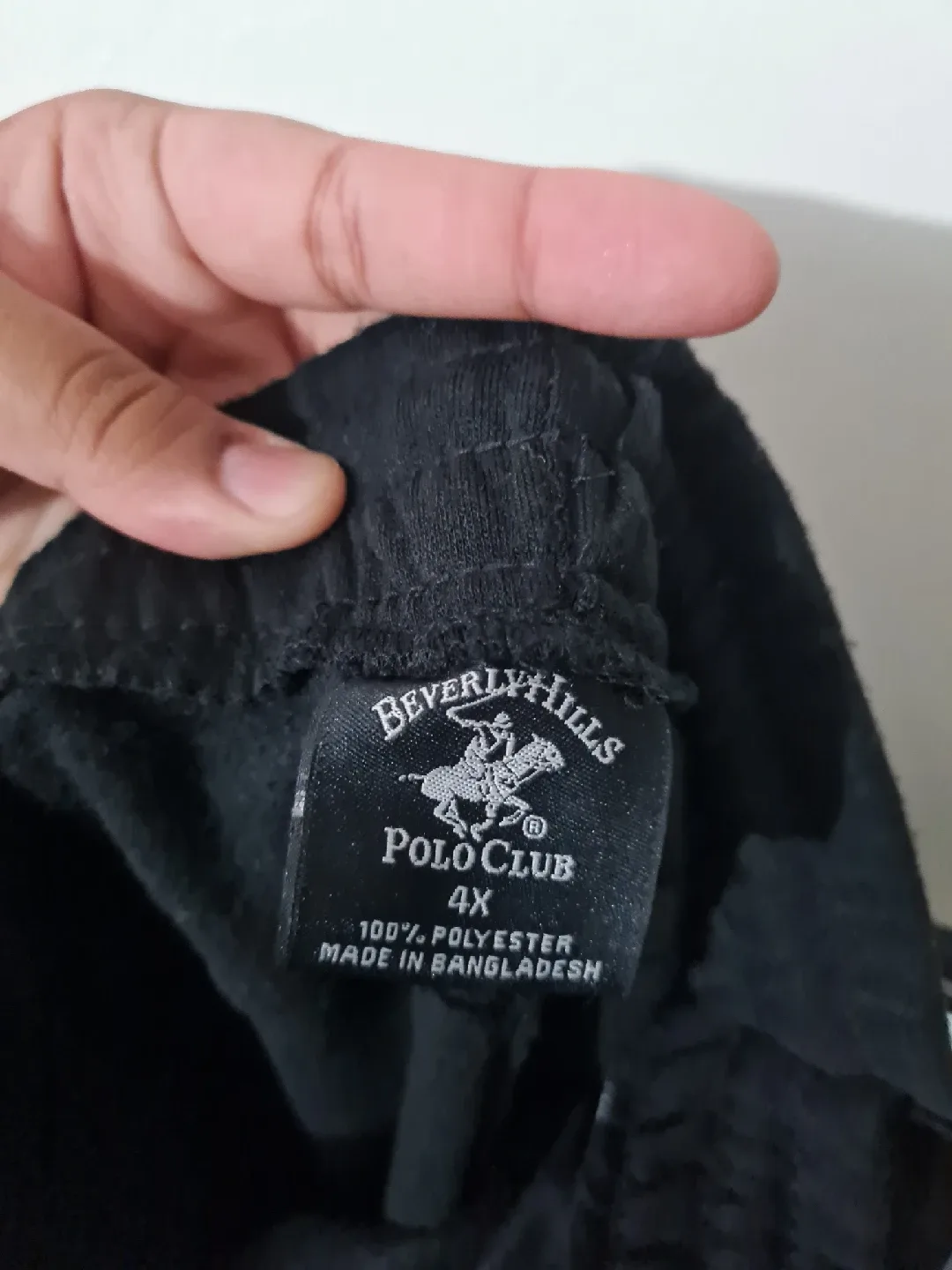 Beverly Hills Polo Club Black Cargo Pants 4X