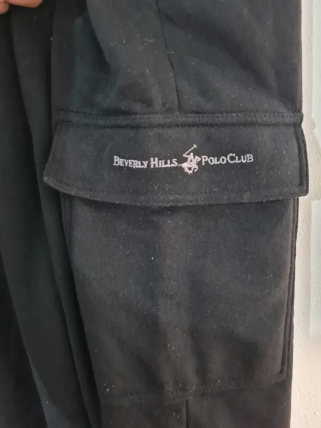 Beverly Hills Polo Club Black Cargo Pants 4X image indicator(3)