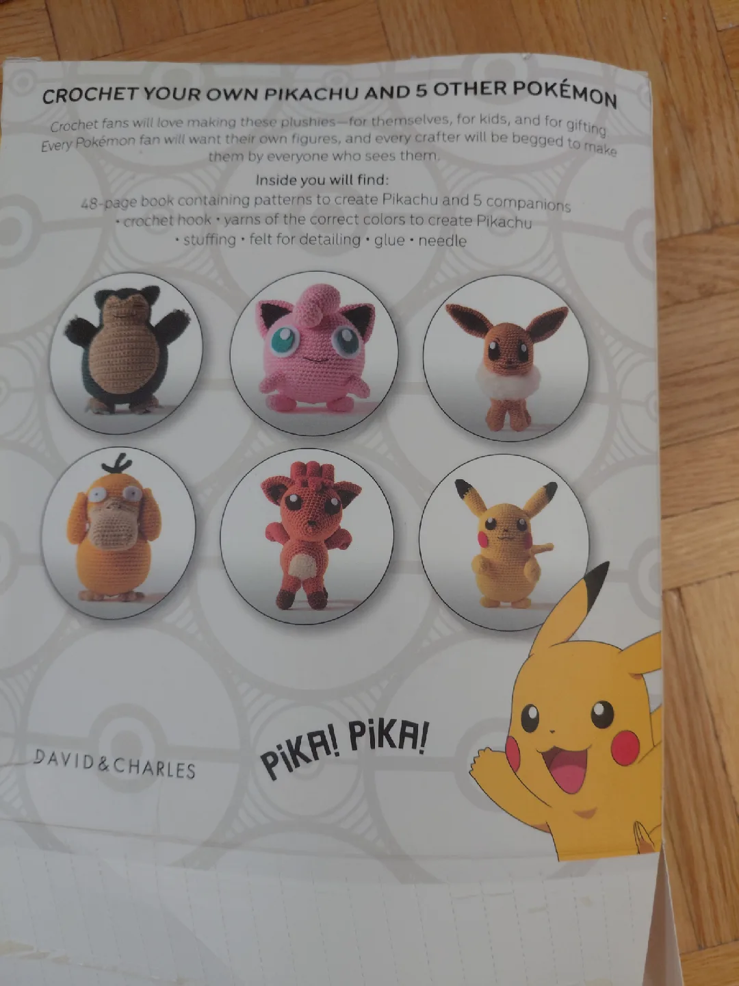 Pokémon Crochet Kit - Make Pikachu & More! image indicator(3)