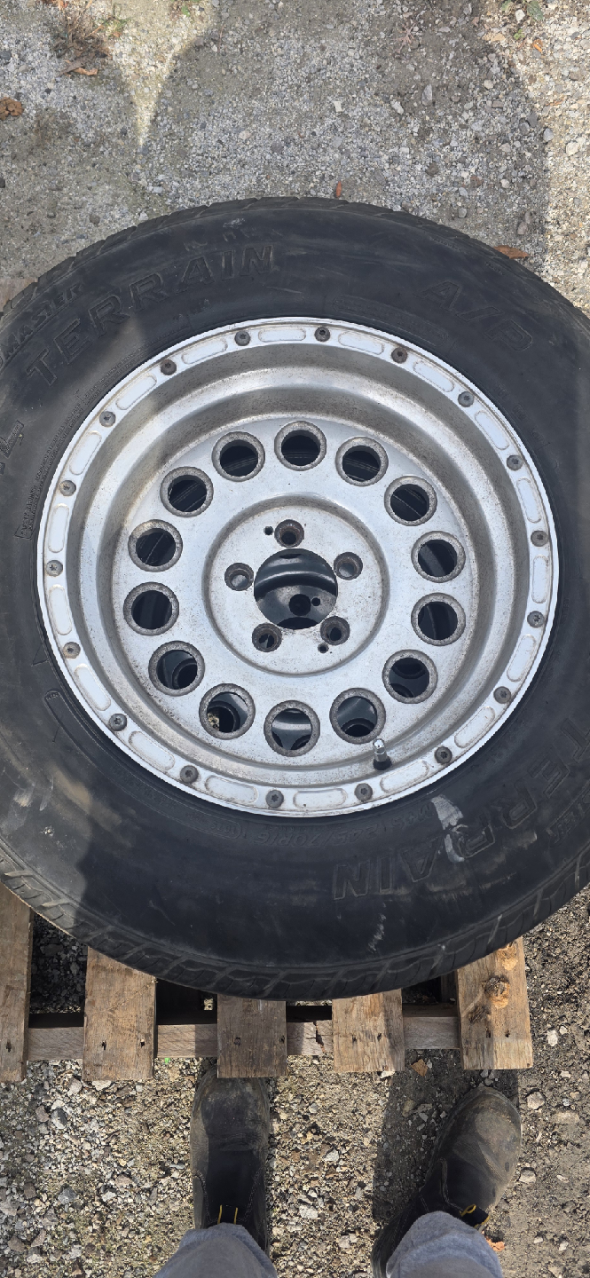 Set of 4 All Terrain Tires LT245/70R16