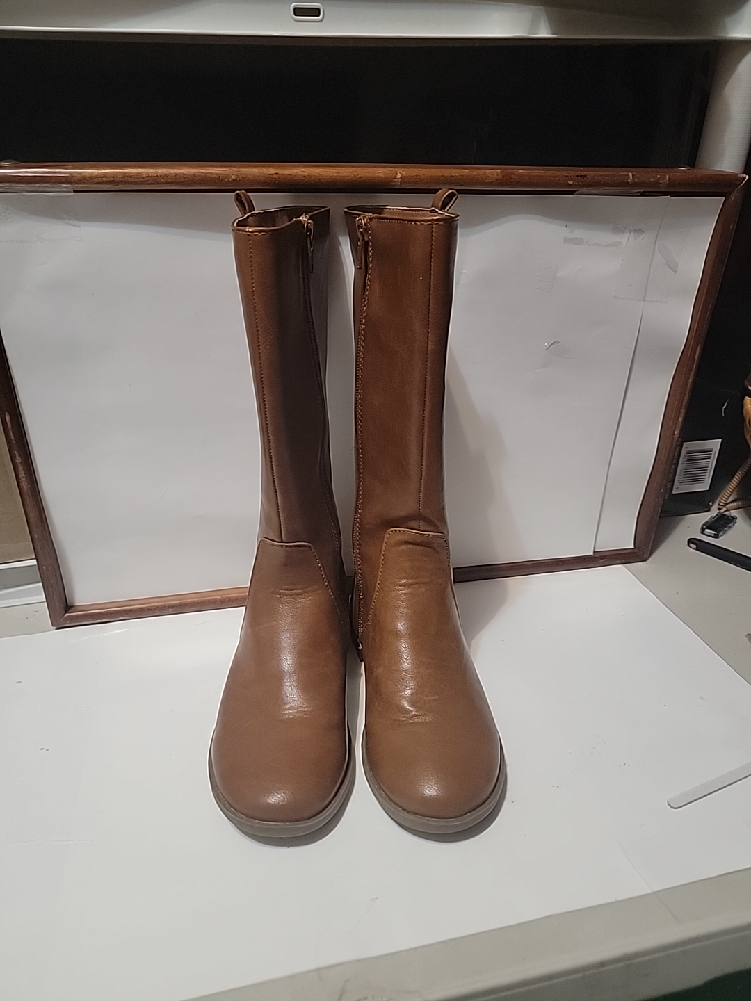 Brown Knee High Boots - photo 2