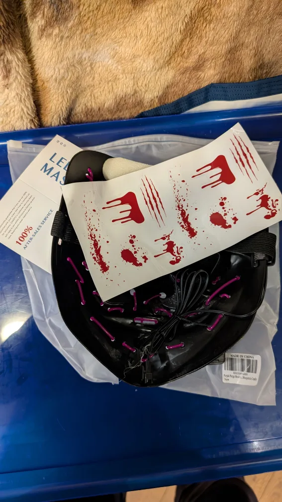 LED Light Up Purge Mask image indicator(2)