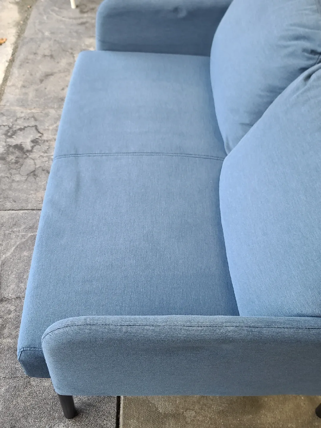 Blue Loveseat Sofa image indicator(3)
