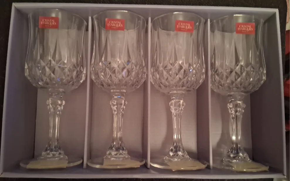 Cristal D'Arques Longchamp Stemmed Glasses Set image indicator(3)