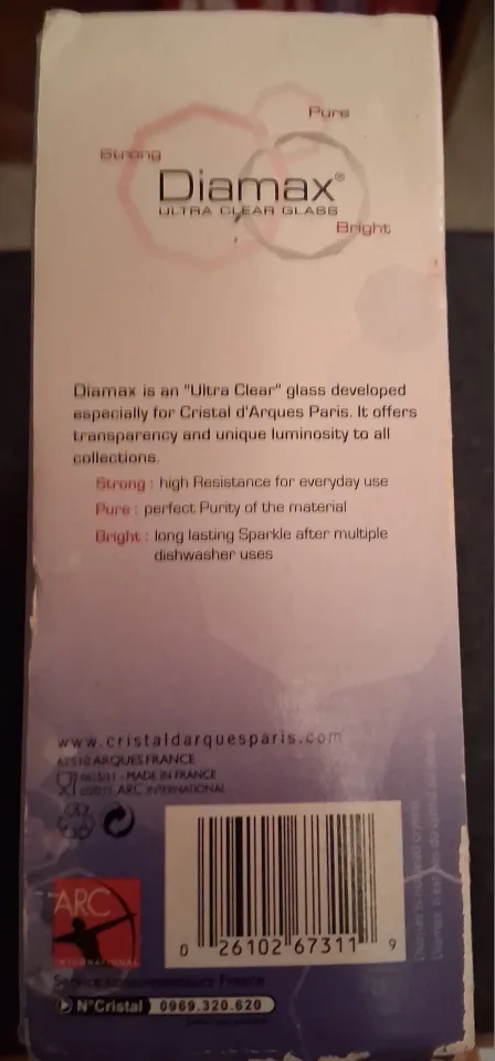 Cristal D'Arques Longchamp Stemmed Glasses Set image indicator(6)