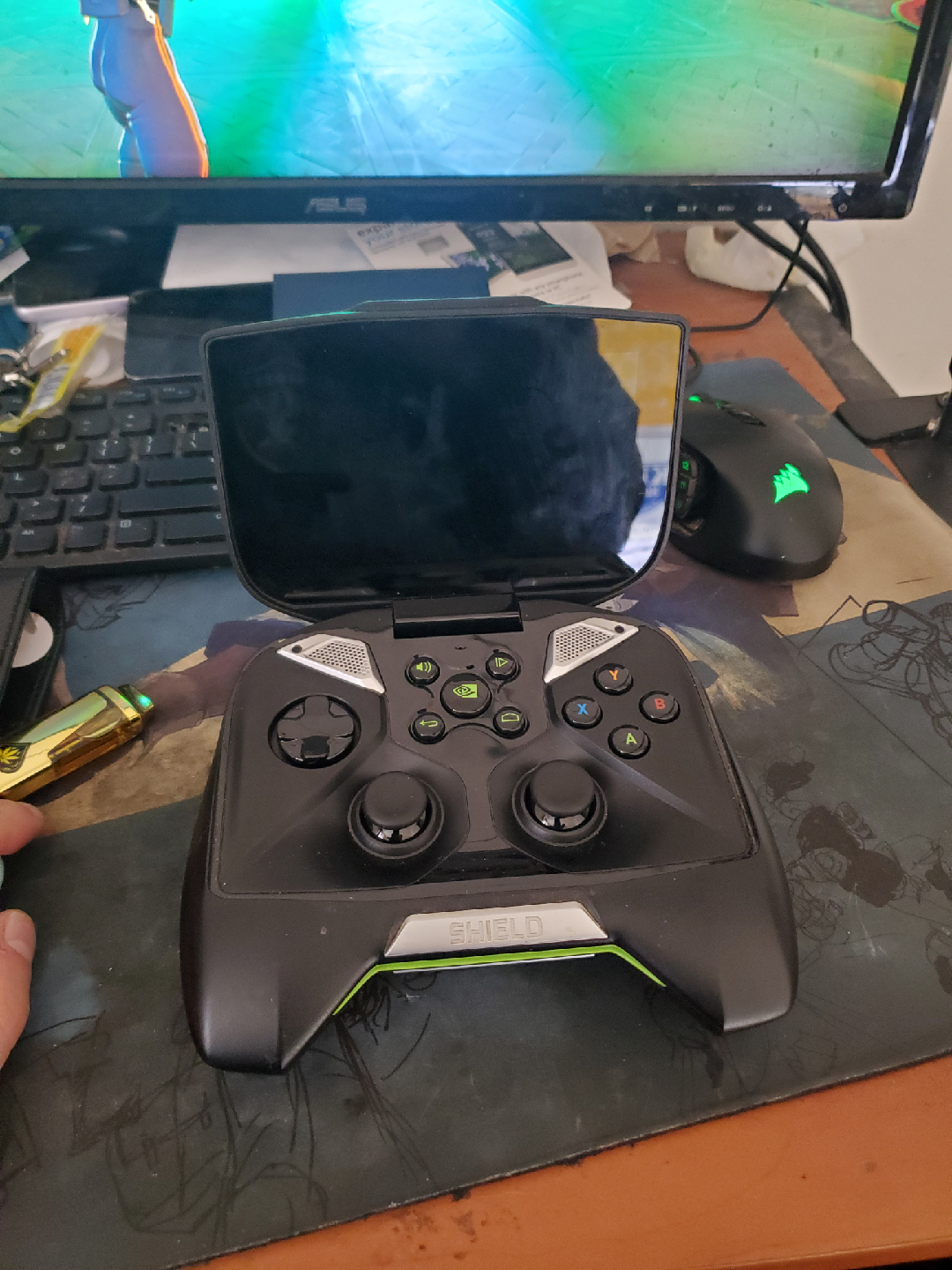 Nvidia Shield Portable Gaming Console TESTED WORKING