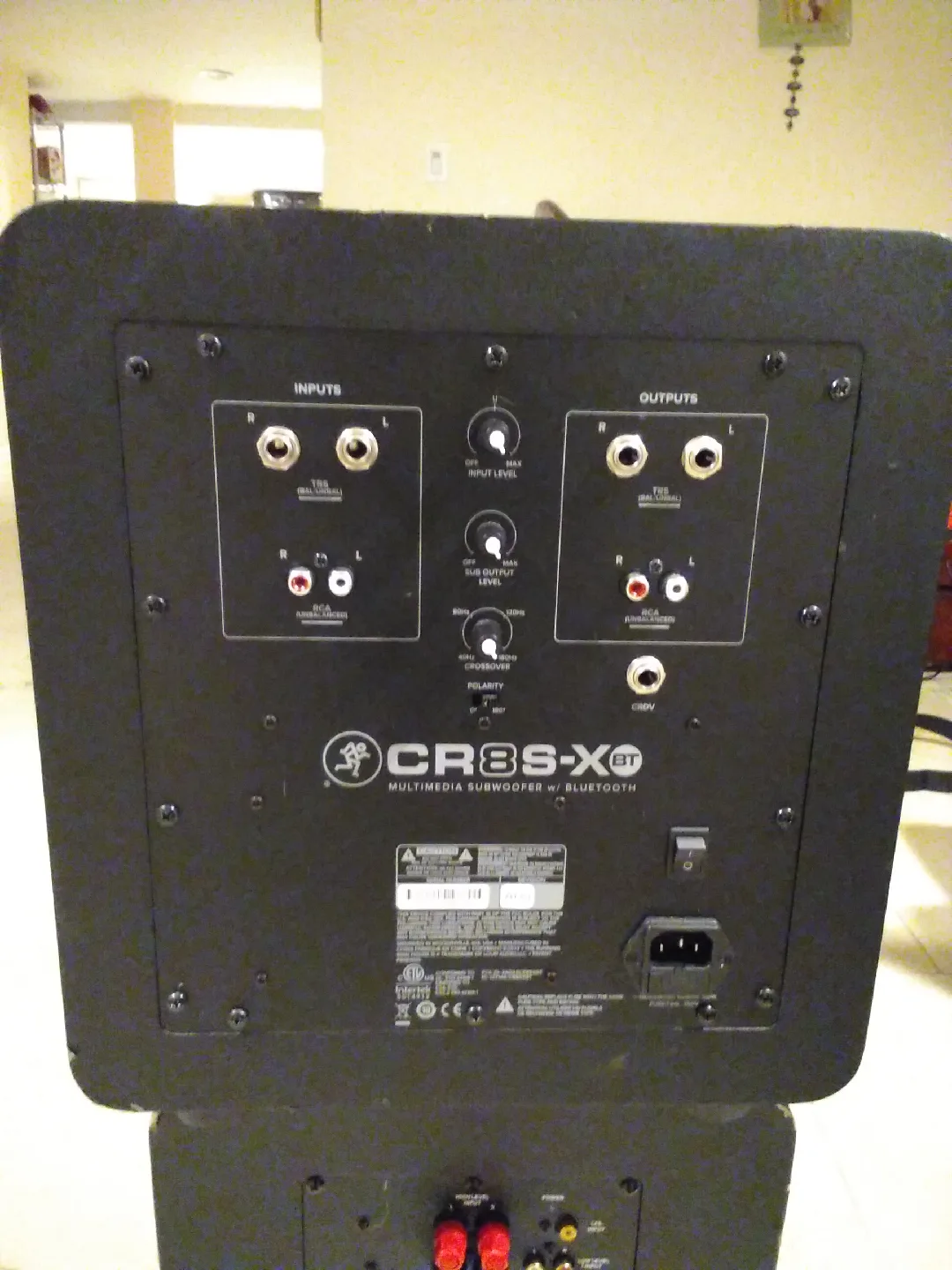 Mackie CR8S-XBT Multimedia Subwoofer image indicator(2)