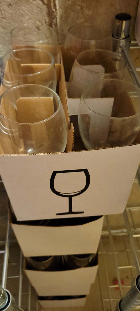 Stemless Wine Glasses - Set of 6 x 5 boxes