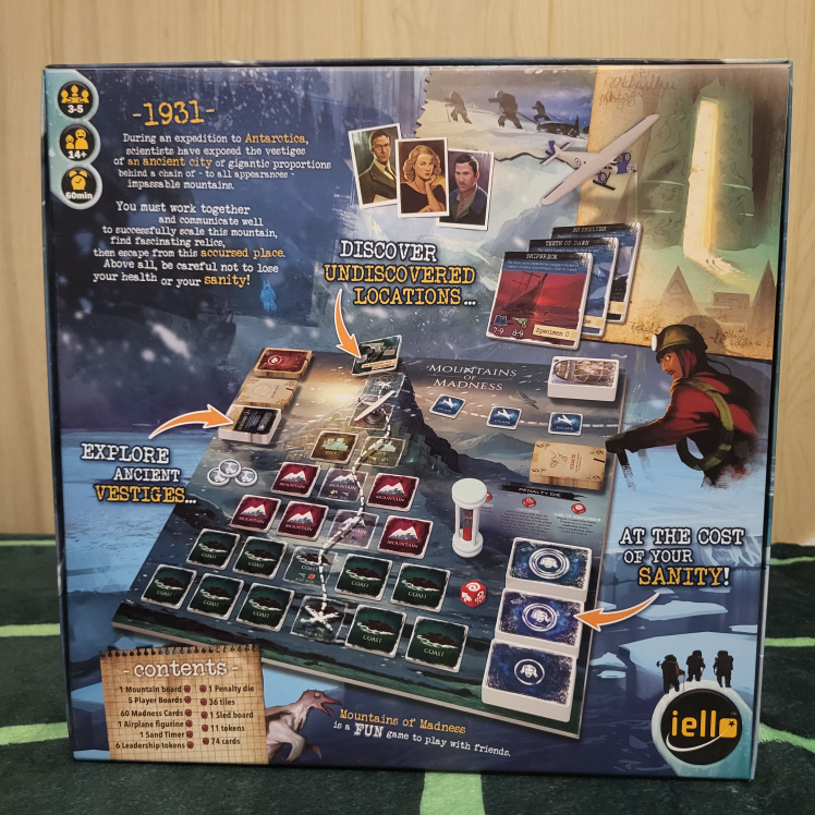 Mountains of Madness Board Game - photo 2