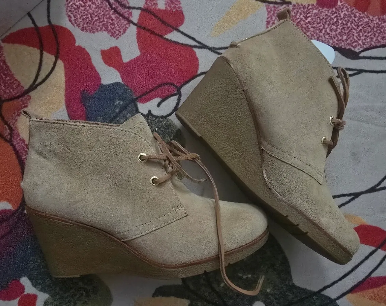 Sperry Top-Sider Wedge Ankle Boots, Size 9 image indicator(2)