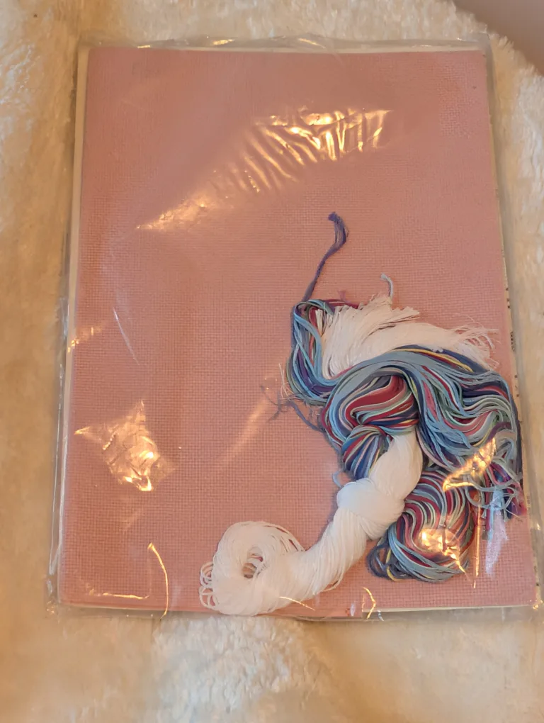 Loving Stitches Counted Cross Stitch Kit - "God Creates a Mother image indicator(2)