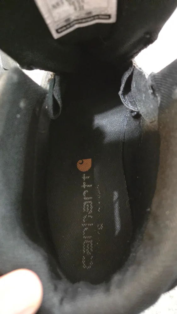 Carhartt Black Work Boots steel toe image indicator(4)