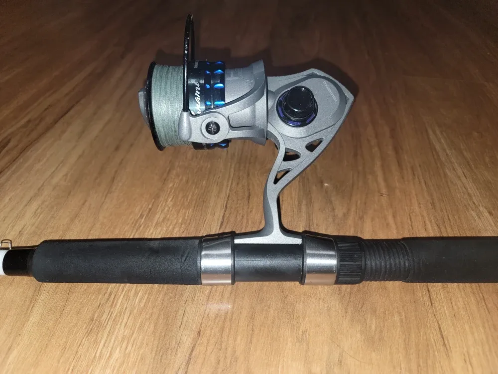 Lews Barrier II Spinning Reel & Fishing Rod Combo image indicator(8)