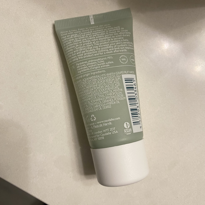 Caudalie Face Wash 30ml - photo 2