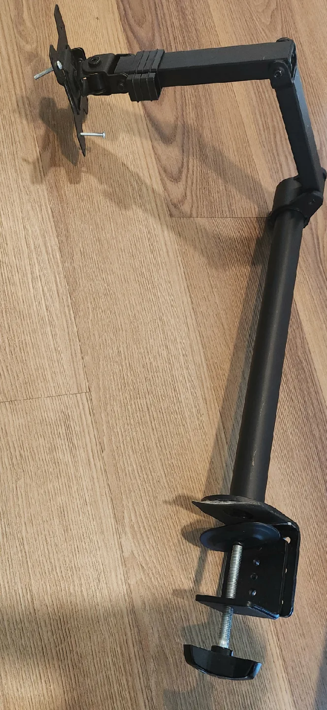 Black Monitor Arm Desk Mount image indicator(4)