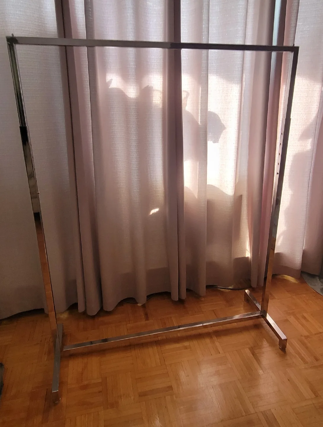 Chrome Clothing Rack