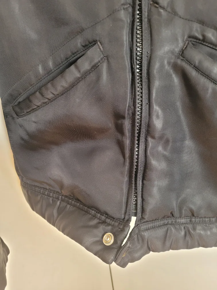 Diesel Black Jacket with Sherpa Collar image indicator(6)