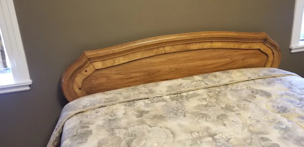 Vintage Wood Armoire & Dresser Set image indicator(5)