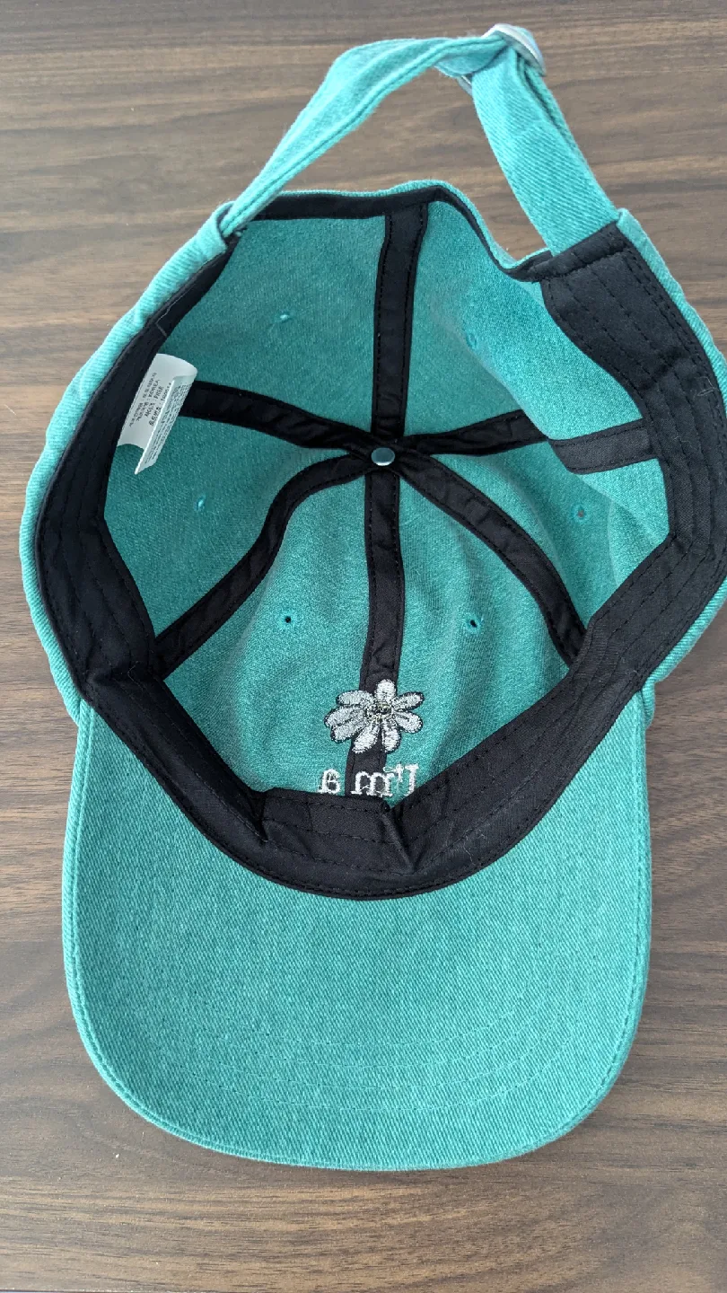 Turquoise "I'm a Mess" Baseball Cap🥕 image indicator(4)
