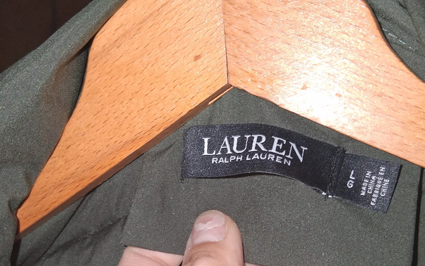 Ralph Lauren Stretch Anorak Puffer - Size L image indicator(3)