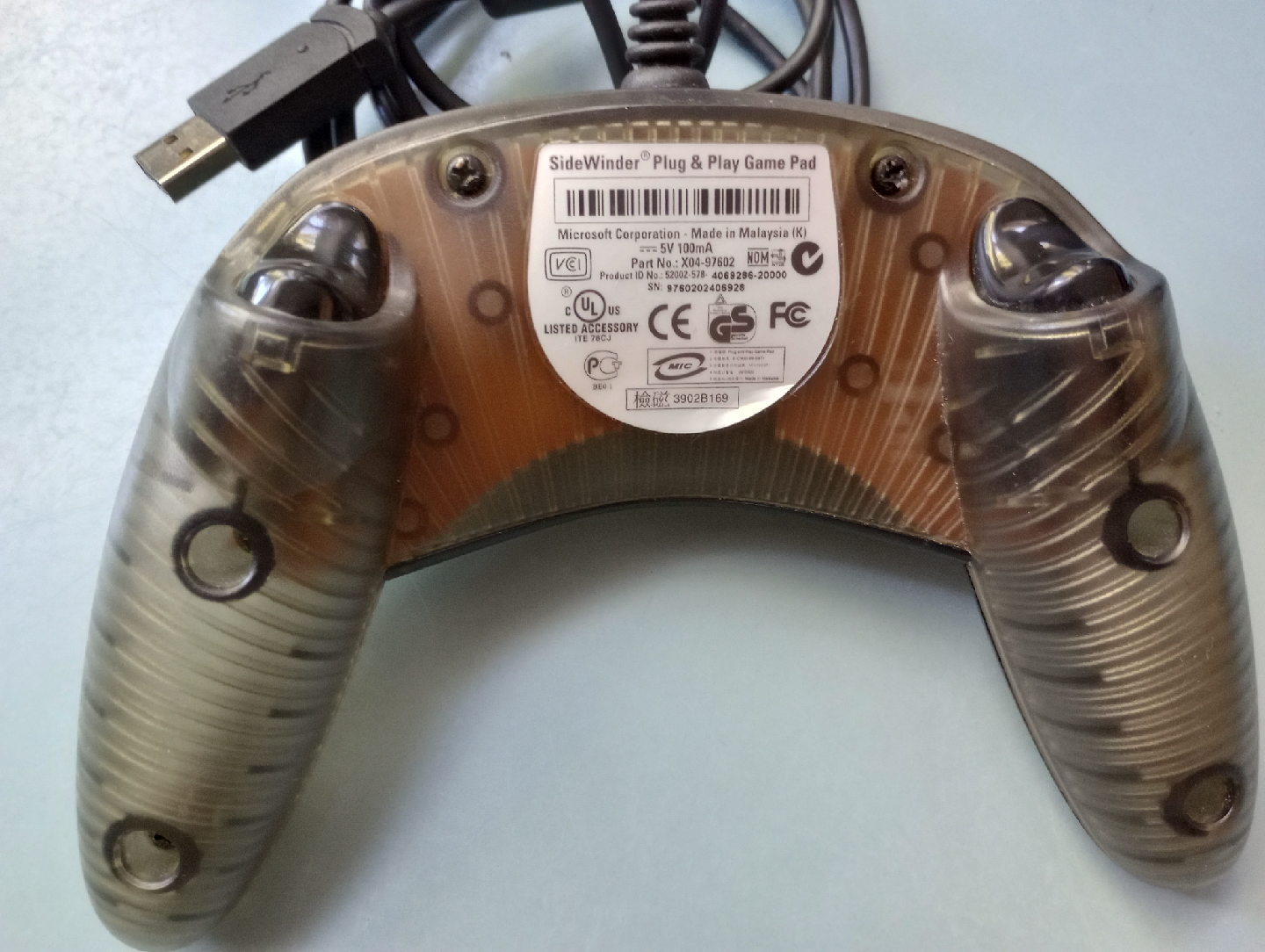 Microsoft Sidewinder Gamepad - photo 3
