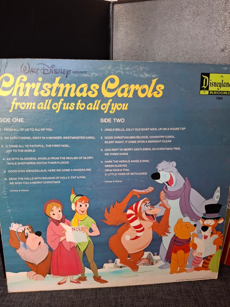 Walt Disney Christmas Carols Vinyl Record image indicator(4)