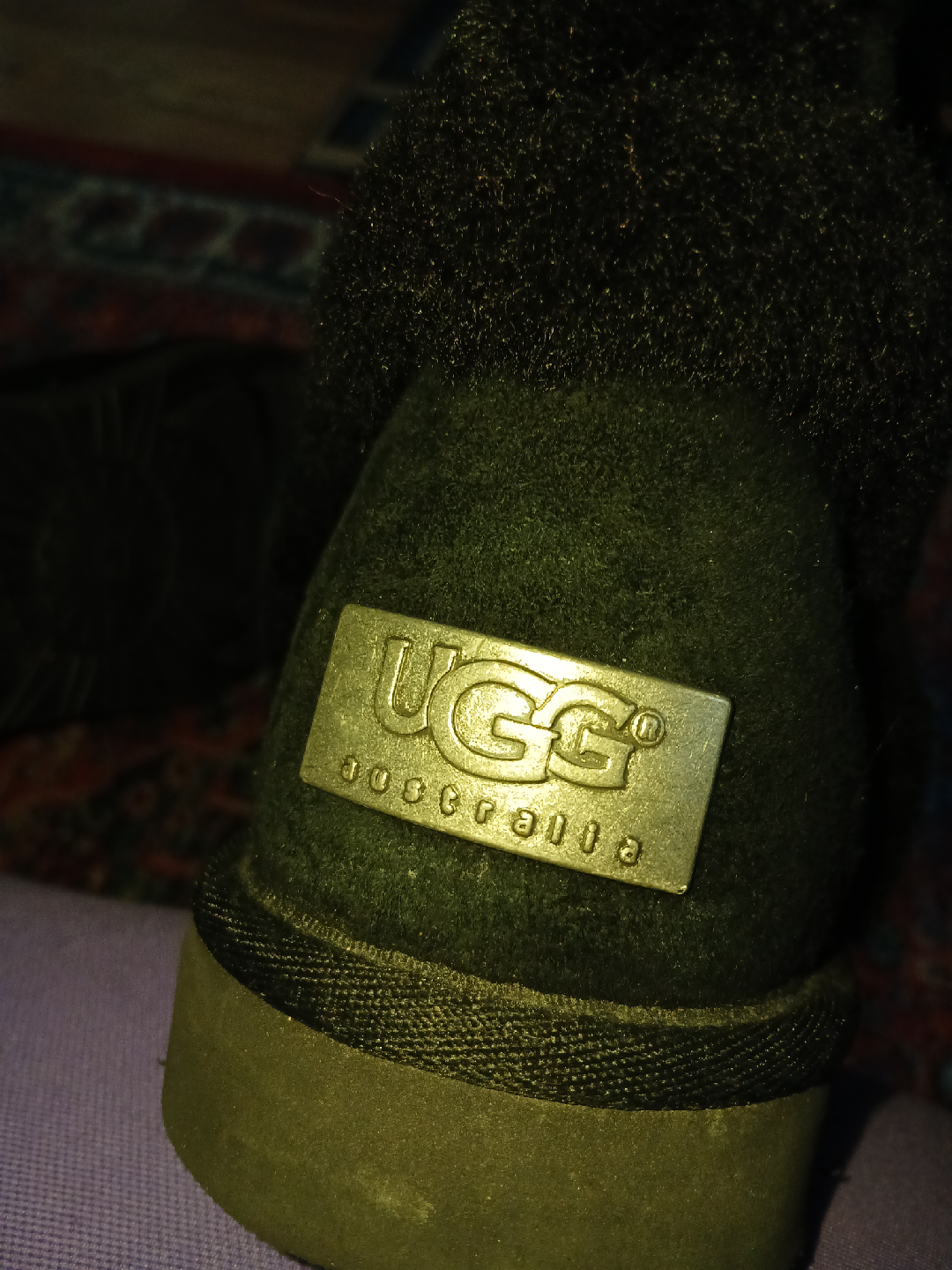 UGG Black Suede Boots - photo 3