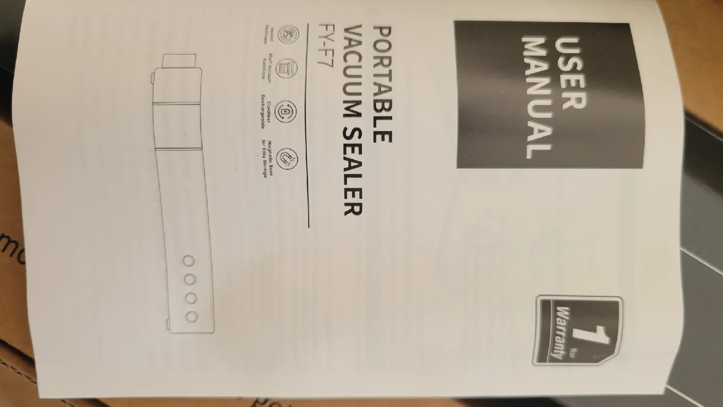 Portable Vacuum Sealer FY-F7 - New in Box! image indicator(2)