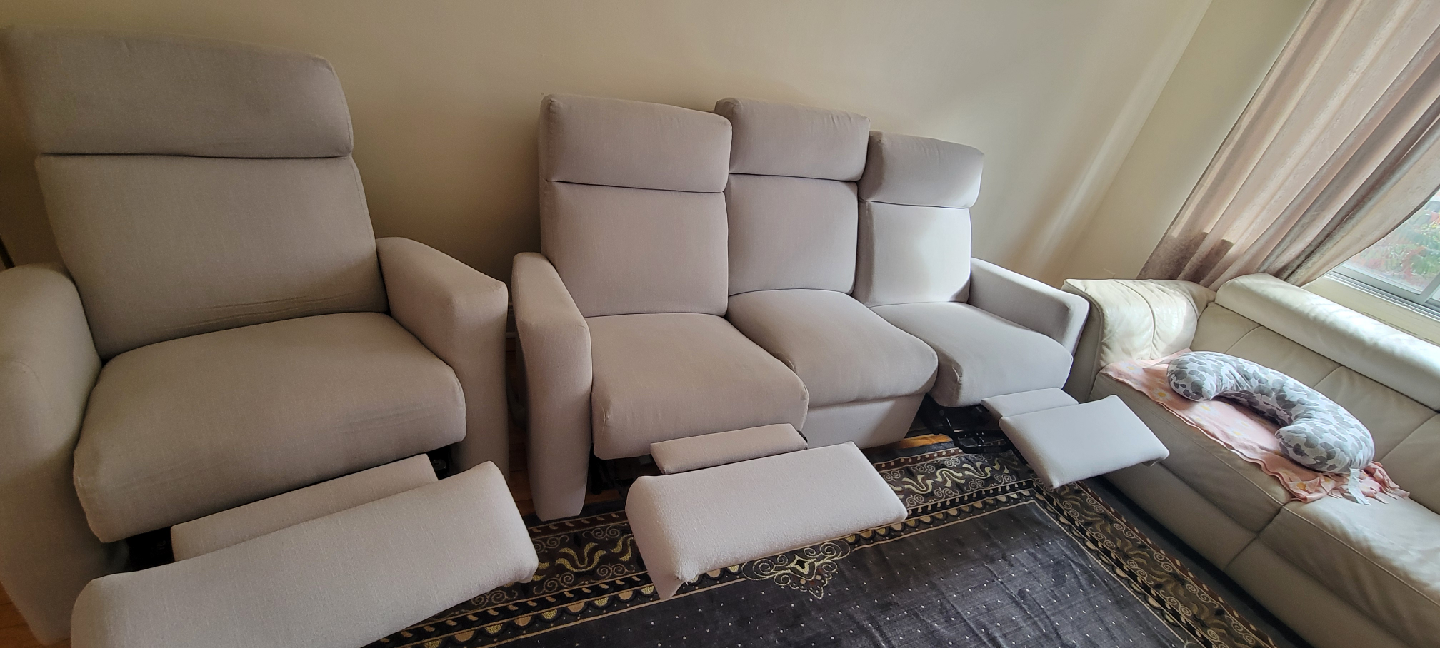 Ensemble Sofa et Fauteuil Inclinables - photo 4