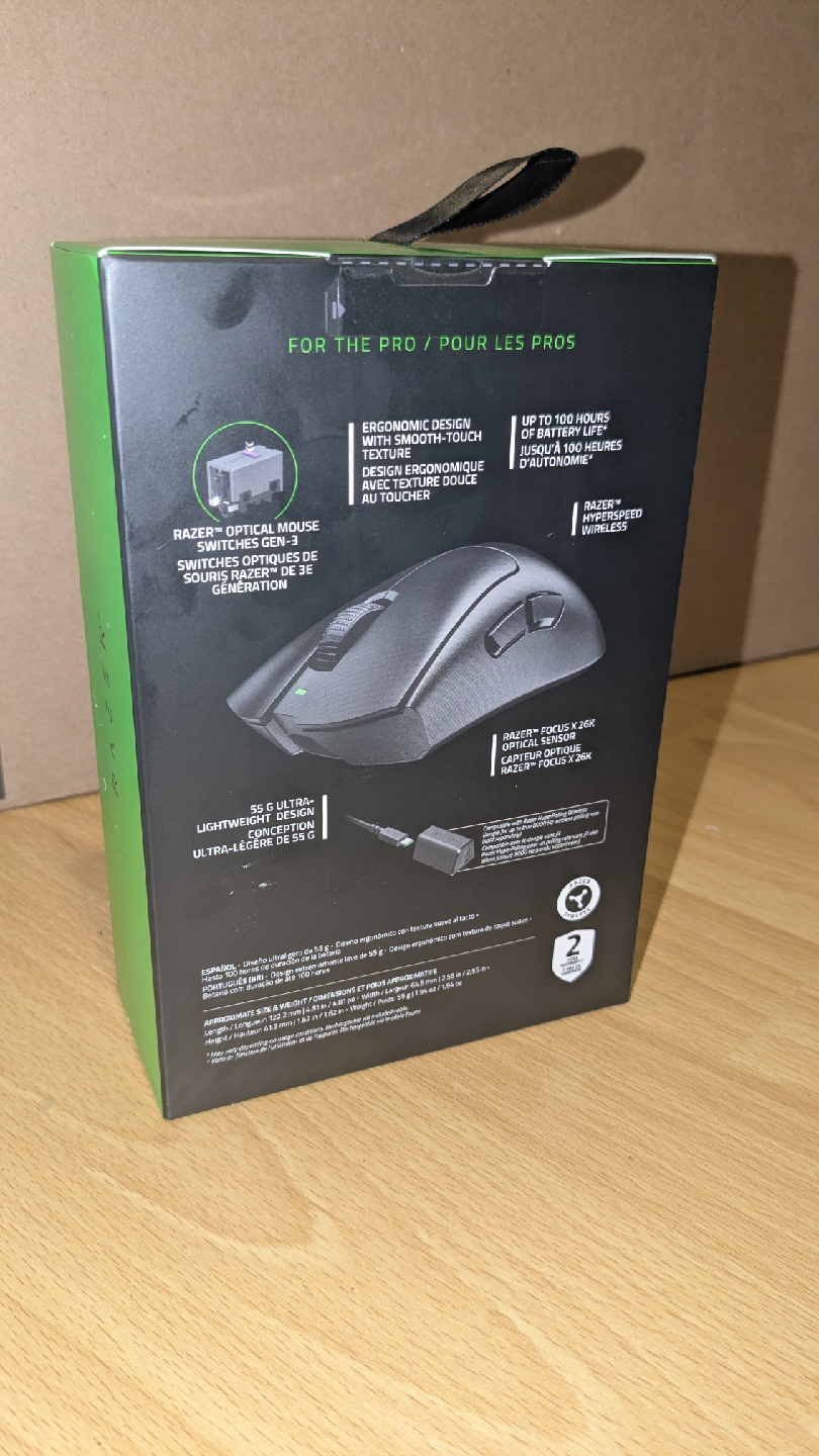Razer DeathAdder V3 Hyperspeed Wireless Gaming Mouse - photo 2