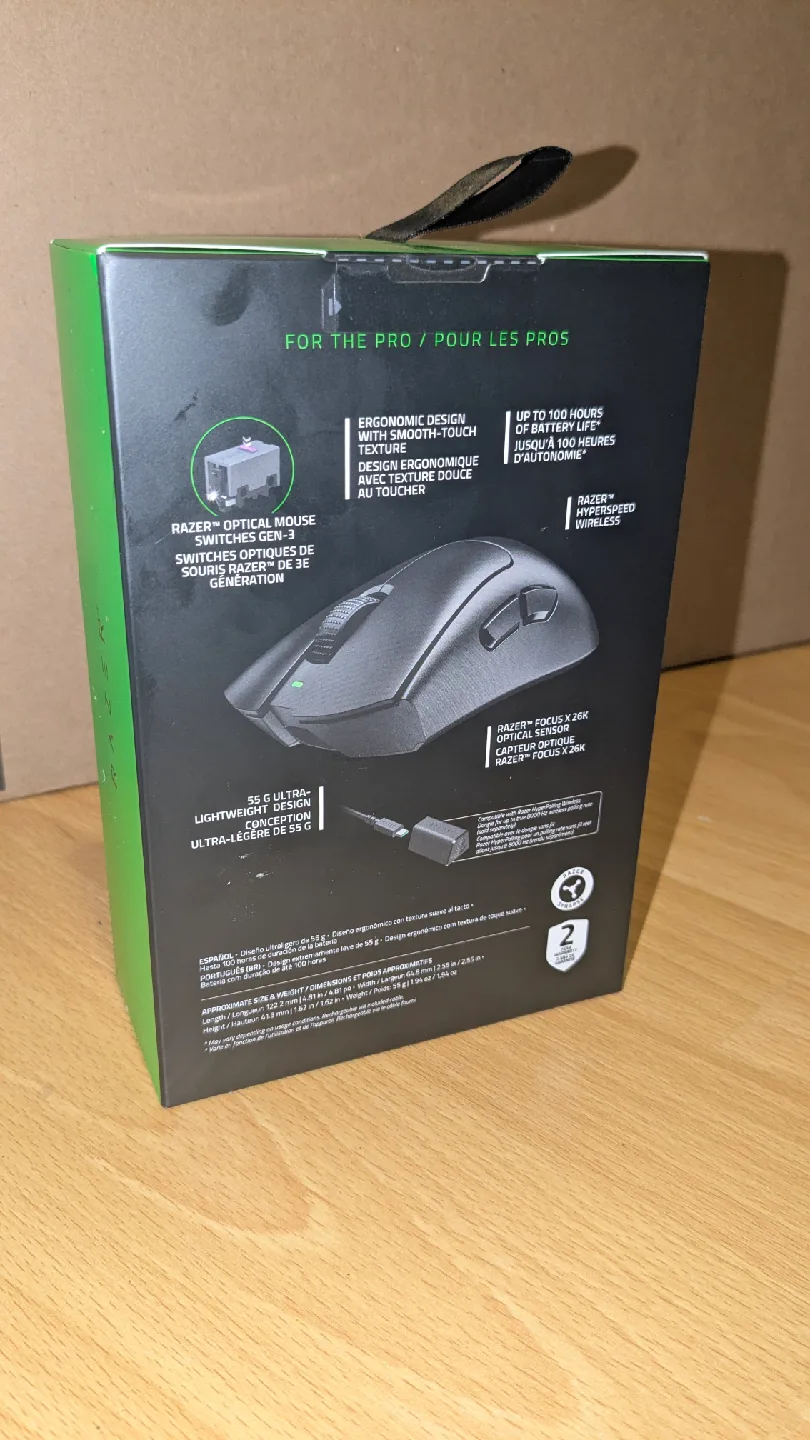 Razer DeathAdder V3 Hyperspeed Wireless Gaming Mouse image indicator(2)
