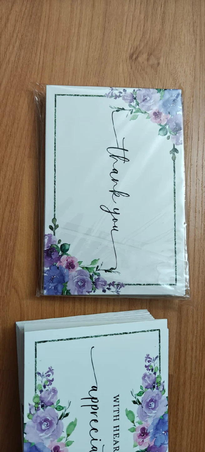 Floral Thank You & Appreciation Cards - photo 3